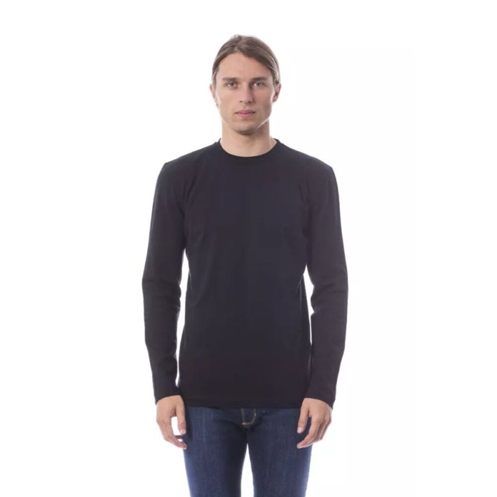 Verri Black Cotton Men Men's T-Shirt